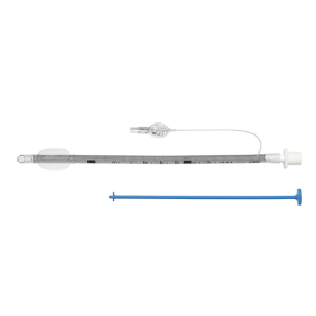 Rurka tracheostomijana ze stabilizatorem/ zbrojona, jednorazowa